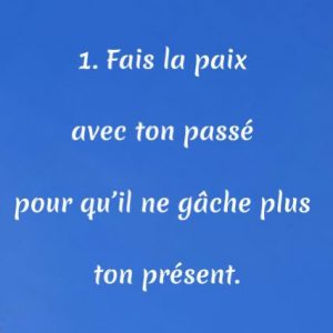 Faire la paix avec le passé